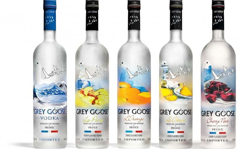 Grey Goose vodka 