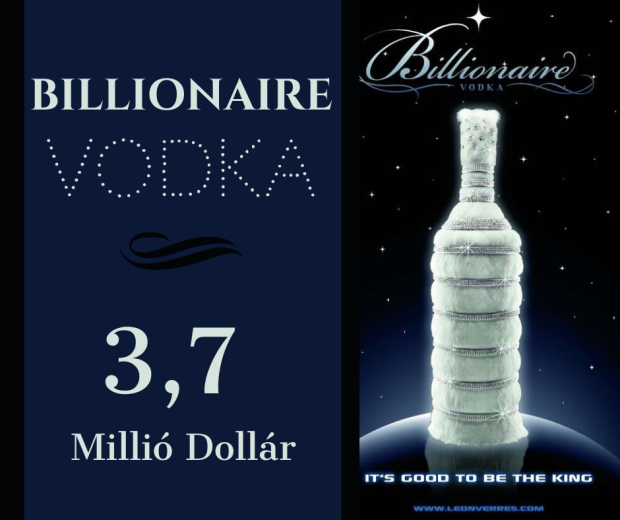 Miből is készül a vodka-Passion & Spirit -Billionaire vodka